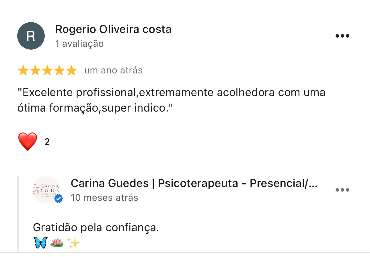 Print de avaliação 5 estrelas no Google sobre Carina Guedes (7)
